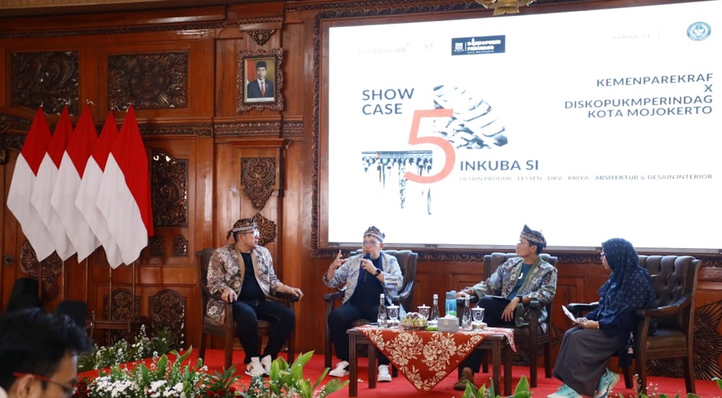 Jadi Pembicara Talkshow Show Case Bersama Menparekraf RI, Pj. Gubernur Adhy Dorong Inovasi Parekfaf Daerah